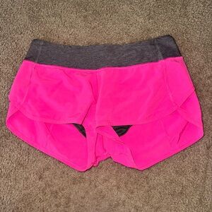 lululemon speed up shorts